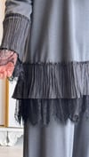 Nurcan Çetin - Dantel Detaylı İkili Takım Füme