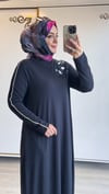 Nurcan Çetin Elbise Lacivert