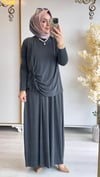 Nurcan Çetin - İkili Takım Elbise Füme