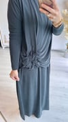 Nurcan Çetin - İkili Takım Elbise Füme