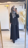 Nurcan Çetin - Pantolon Etekli Takım Siyah