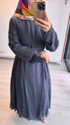 Tütülü Elbise Lacivert