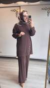 Yakası Taşlı Takım