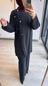 Yandan Düğmeli Stil Takım