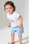 Tuffy Kız Bebek Jakarlı Süprem ve Gabardin İkili Takım-3096