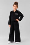 Tuffy Kız Çocuk Gabardin Gömlekli İkili Takım-03165