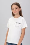 Tuffy Kız Çocuk Kurdele Detaylı T-Shirt-2306