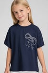 Tuffy Kız Çocuk Likralı Süprem T-Shirt-2436