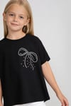 Tuffy Kız Çocuk Likralı Süprem T-Shirt-2436