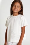 Tuffy Kız Çocuk Örme T-Shirt-2366