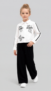 Tuffy Kız Çocuk Poplin Kumaş Gömlekli İkili Takım-03225