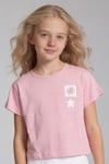 Tuffy Kız Çocuk Star Temalı T-Shirt-2466