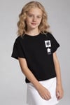 Tuffy Kız Çocuk Star Temalı T-Shirt-2466