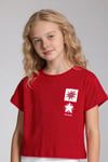 Tuffy Kız Çocuk Star Temalı T-Shirt-2466