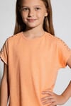 Tuffy Kız Çocuk Taş Detaylı T-Shirt-2416