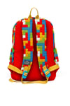  CORAL HİGH KİDS RENKLİ BLOK DESENLİ 3'LÜ OKUL ÇANTA SETİ 