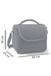CORAL HİGH ÇOK RENKLİ ÇİZGİ DESENLİ 3'LÜ OKUL ÇANTA SETİ