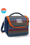 CORAL HİGH ÇOK RENKLİ ÇİZGİ DESENLİ 3'LÜ OKUL ÇANTA SETİ
