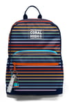 CORAL HİGH ÇOK RENKLİ ÇİZGİ DESENLİ 3'LÜ OKUL ÇANTA SETİ
