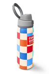 Coral High Çok Renkli Dama Desenli Pipetli ve Direkt İçim Çelik Termos 800 ml 38503