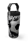 Coral High Futbol Desenli Katlanır Ağızlıklı Çelik Termos 600 ml 38922