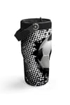Coral High Futbol Desenli Katlanır Ağızlıklı Çelik Termos 600 ml 38922