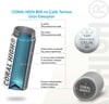 Coral High Gri Basketbol Desenli Pipetli ve Direkt İçim Çelik Termos 800 ml 38532