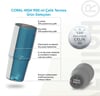 Coral High Kahverengi Leopar Desenli Pipetli ve Direkt İçim Çelik Termos 900 ml 38719