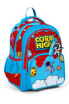 Coral High Kids Astronot Uzay Desenli Üç Bölmeli Okul Sırt Çantası 33245