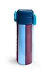 Coral High Kids Bordo Mavi Taraftar Desenli Pipetli ve Direkt İçim Çelik Termos 500 ml 31788