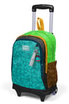 CORAL HİGH KİDS CRAFT DESENLİ DESENLİ 500 ml ÇELİK TERMOSLU ÇEKÇEKLİ 4'LÜ ÇANTA SETİ 