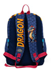 CORAL HİGH KİDS DRAGON DESENLİ 500 ml ÇELİK TERMOSLU 4'LÜ OKUL ÇANTA SETİ 