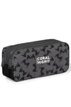 CORAL HİGH KİDS GRİ SİYAH YARASA DESENLİ 3'LÜ OKUL ÇANTA SETİ 