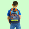 Coral High Kids Gri Turuncu Gamer Desenli Dört Bölmeli Okul Sırt Çantası 23746