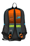 Coral High Kids Gri Turuncu Gamer Desenli Dört Bölmeli Okul Sırt Çantası 23746