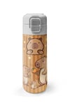 Coral High Kids Kapibara Desenli Pipetli ve Direkt İçim Çelik Termos 500 ml 31790