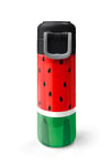 CORAL HİGH KİDS KIRMIZI YEŞİL KARPUZ DESENLİ 500 ml ÇELİK TERMOSLU 4'LÜ OKUL ÇANTA SETİ 