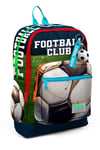 Coral High Kids Lacivert Futbol Desenli Dört Bölmeli Okul Sırt Çantası 23779
