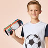 CORAL HİGH KİDS LACİVERT FUTBOL DESENLİ 3'LÜ OKUL ÇANTA SETİ 