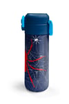 Coral High Kids Lacivert Kırmızı Örümcek Desenli Pipetli ve Direkt İçim Çelik Termos 500 ml 31931