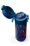 CORAL HİGH KİDS LACİVERT KIRMIZI ÖRÜMCEK DESENLİ 500 ml ÇELİK TERMOSLU 4'LÜ OKUL ÇANTA SETİ