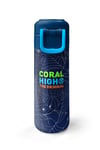Coral High Kids Lacivert Kırmızı Örümcek Desenli Pipetli ve Direkt İçim Çelik Termos 500 ml 31931