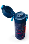 Coral High Kids Lacivert Kırmızı Örümcek Desenli Pipetli ve Direkt İçim Çelik Termos 500 ml 31931