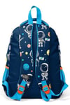 Coral High Kids Lacivert Mavi Astronot Desenli Üç Bölmeli Okul Sırt Çantası 23486