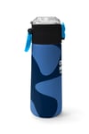 Coral High Kids Lacivert Mavi Desenli Pipetli ve Direkt İçim Çelik Termos 500 ml 31888