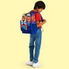 CORAL HİGH KİDS LACİVERT SAKS ASLAN DESENLİ 3'LÜ OKUL ÇANTA SETİ 
