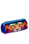 CORAL HİGH KİDS LACİVERT SAKS ASLAN DESENLİ 3'LÜ OKUL ÇANTA SETİ 