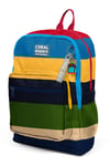 Coral High Kids Lacivert Sarı Kırmızı Çizgi Desenli Okul Sırt Çantası 33212