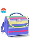 CORAL HİGH KİDS MİLKA GRİ SARI ÇİZGİ DESENLİ 3'LÜ OKUL ÇANTA SETİ 