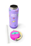 CORAL HİGH KİDS MİLKA SU YEŞİLİ TAVŞAN DESENLİ 4'LÜ OKUL ÇANTA SETİ